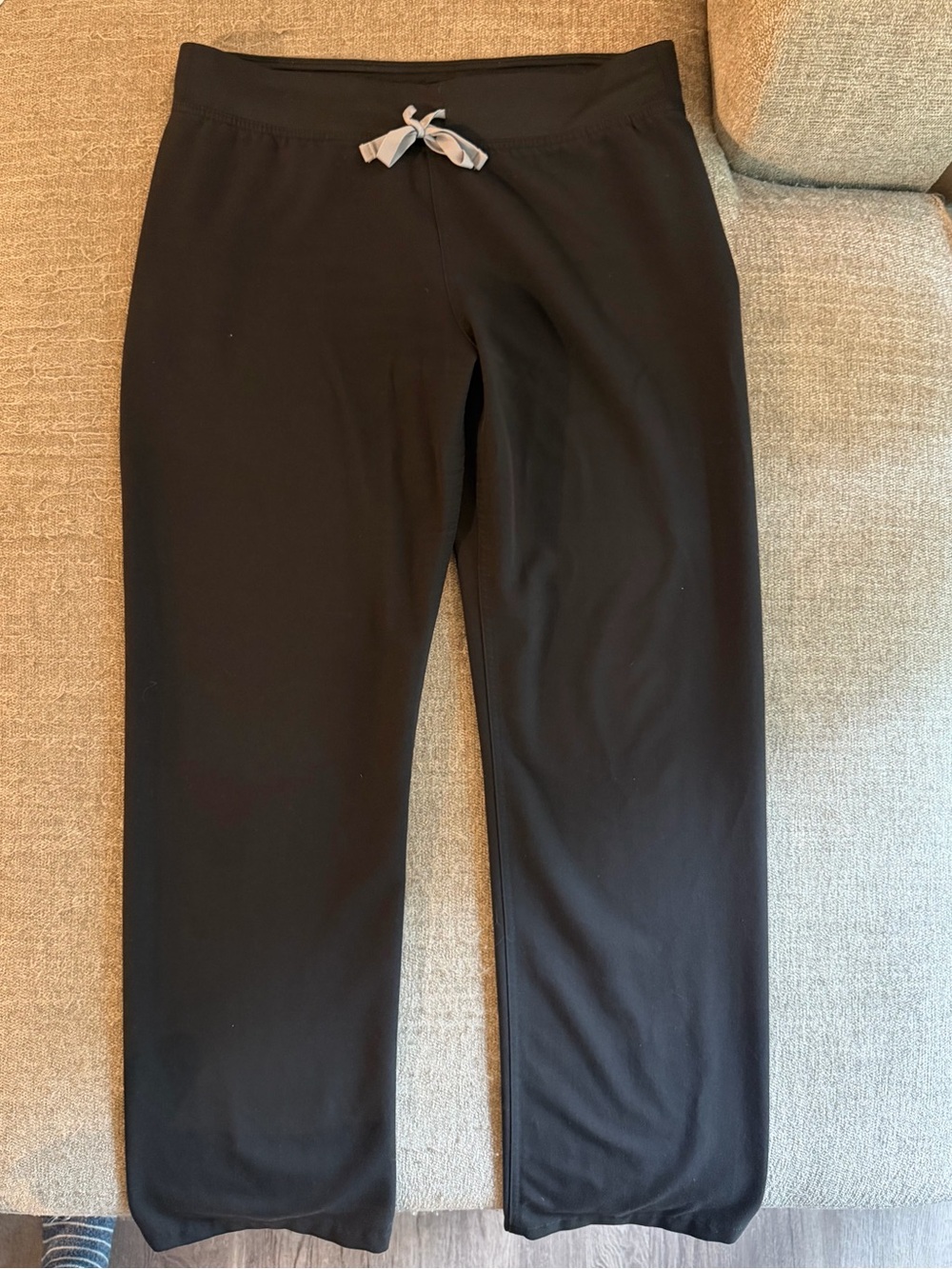 Figs Black Drawstring Scrub Pants